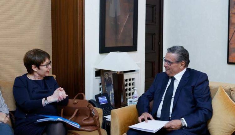 رئيس الحكومة يتباحث مع رئيسة البنك الأوروبي لإعادة الإعمار والتنمية