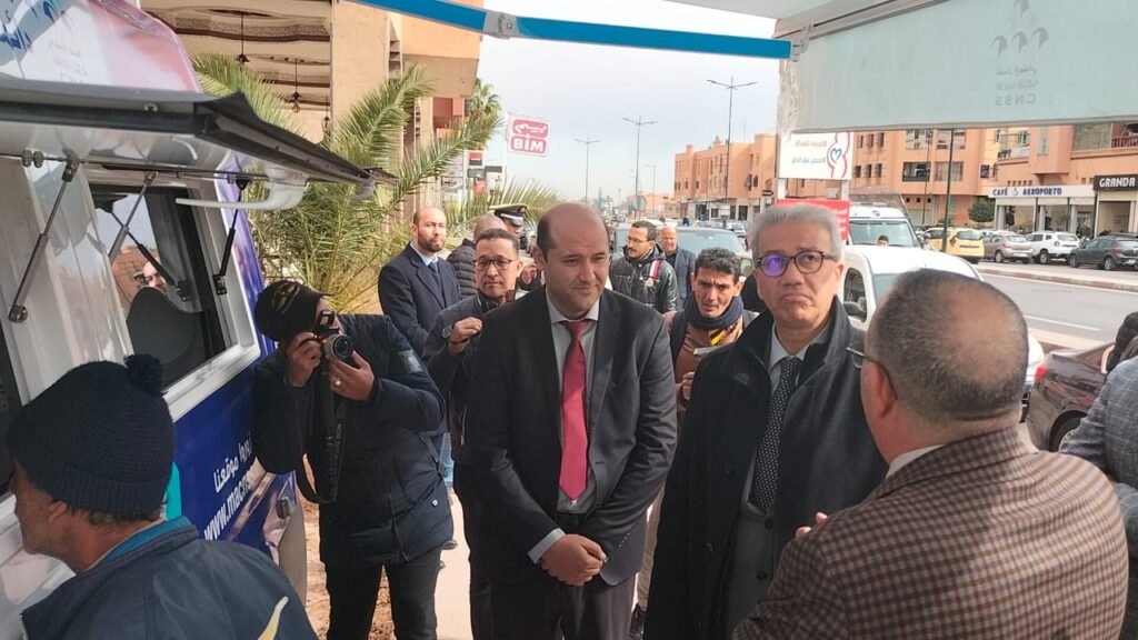 بالصور .. الوالي قسي لحلو يشرف على افتتاح وكالة جديدة للضمان الاجتماعي بالمحاميد