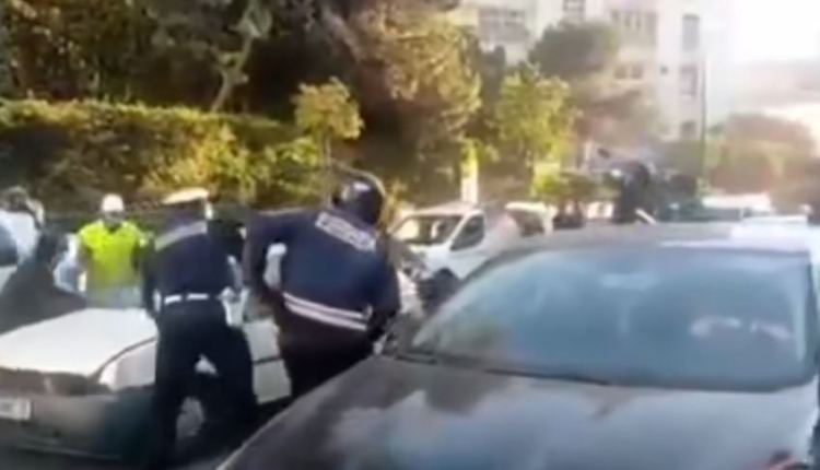 اجنبي يصدم سيارات مواطنين بالدار البيضاء بعد هروبه من أداء ثمن البنزين