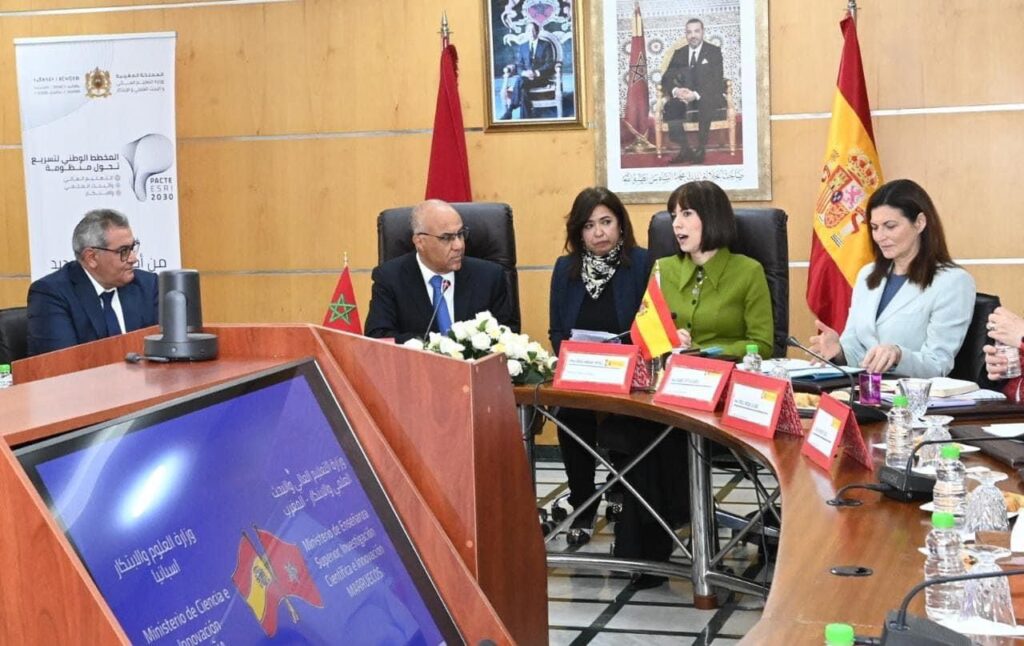 عبد اللطيف ميراوي يتباحث مع وزيرة العلوم والإبتكار الاسبانية بالرباط