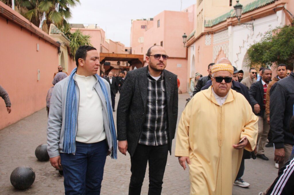 البرلماني عبد الرحيم واعمر يحضر مراسيم تشييع جثمان والدة الوزيرة فاطمة الزهراء المنصوري +فيديو وصور