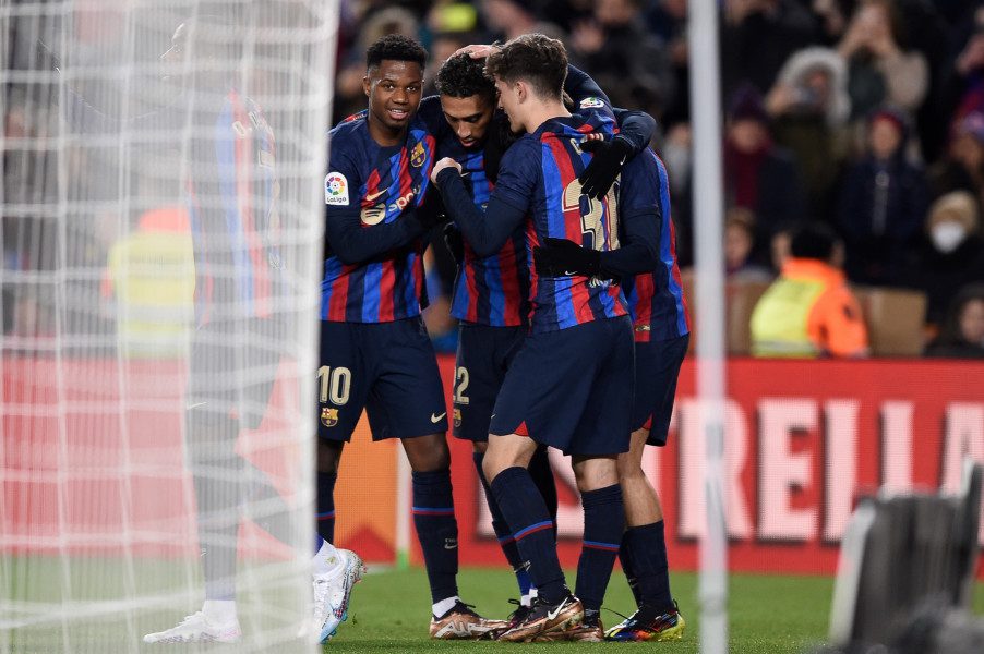برشلونة يعزز صدارته في الدوري الإسباني