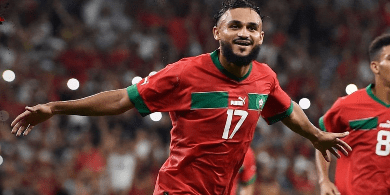 المنتخب المغربي ينهي الشوط الأول متقدما بهدف دون رد