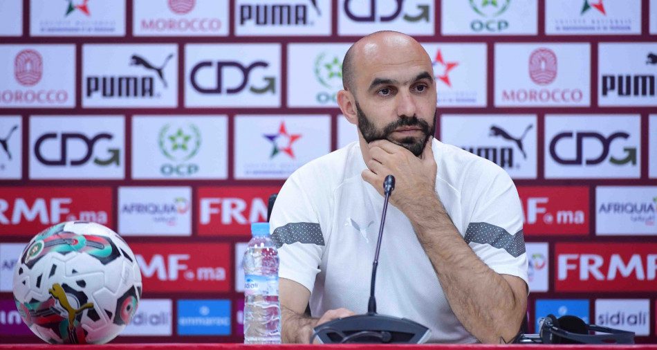 مباراة المغرب والبيرو .. ندوة صحفية لوليد الركراكي