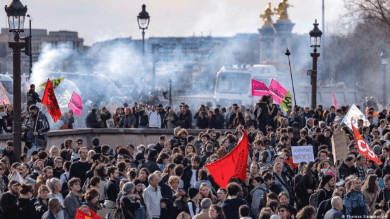 5 ملايين متظاهر في فرنسا وفق مصدر نقابي و1,08 مليون بحسب وزارة الداخلية