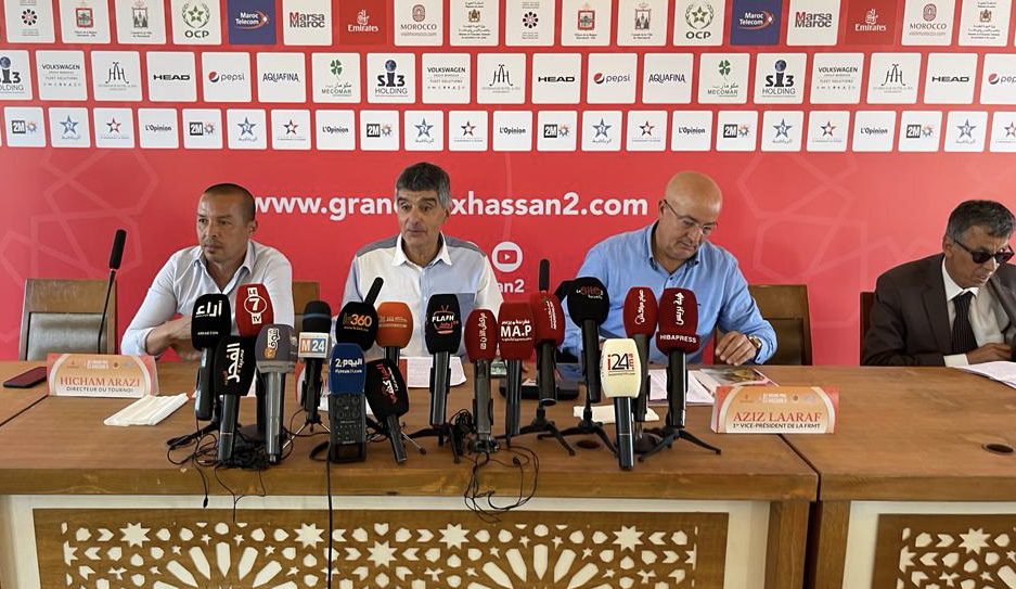 انطلاق اشغال الندوة الصحفية لجائزة الحسن الثاني الكبرى بمراكش