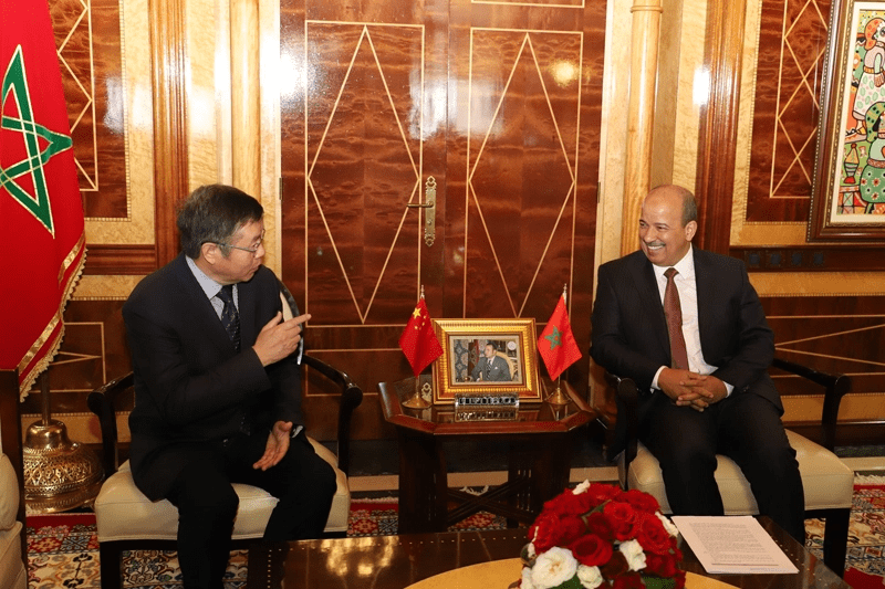 ميارة يتباحث مع سفير الصين بالمغرب تعزيز العلاقات الثنائية البرلمانية