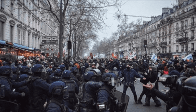 توقيف 457 شخصا وإصابة 441 شرطي ودركي خلال الاحتجاجات في فرنسا