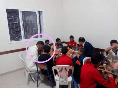 عامل شيشاوة يشارك وجبة الإفطار مع نزلاء دار الطالب والطالبة بلالة اعزيزة