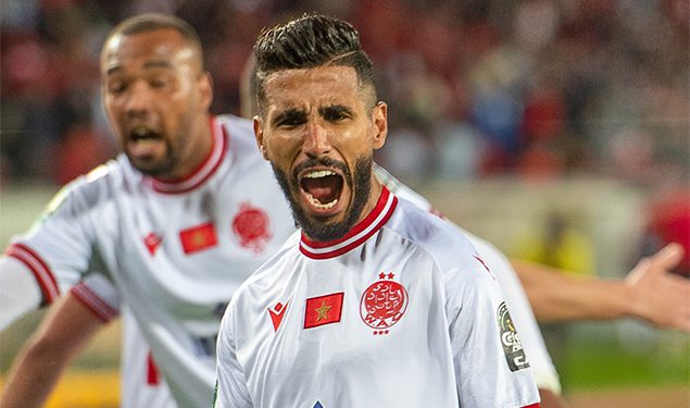 الوداد يتغلب على ضيفه فيتا كلوب الكونغولي وينفرد بصدارة المجموعة