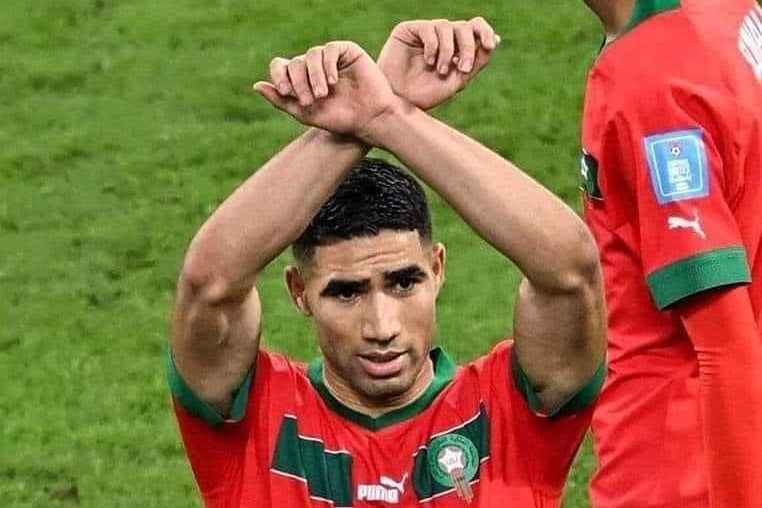 رسالة من حكيمي للجماهير بعد مباراة المغرب والأرجنتين