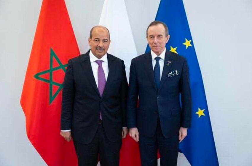 تعزيز العلاقات الثنائية في صلب مباحثات ميارة مع وزير الخارجية البولندي