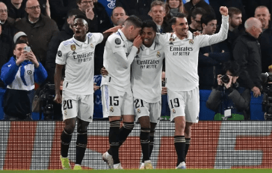 دوري أبطال أوروبا: ريال مدريد يجدد فوزه على تشلسي ويبلغ نصف النهائي
