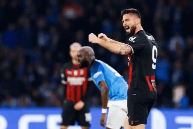 دوري أبطال أوروبا: ميلان إلى نصف النهائي بتعادله مع نابولي