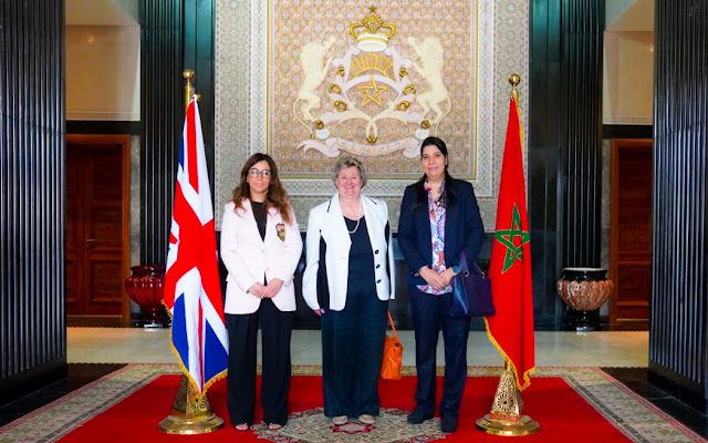 البرلمانية سحر أبدوح تستقبل رئيسة مجموعة الصداقة البرلمانية البريطانية المغربية هيثر ويلر +صور
