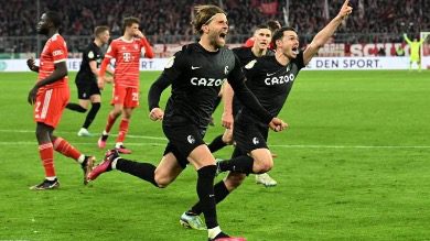 كأس ألمانيا .. فرايبورغ يطيح ببايرن ومدربه الجديد توخل من ربع النهائي