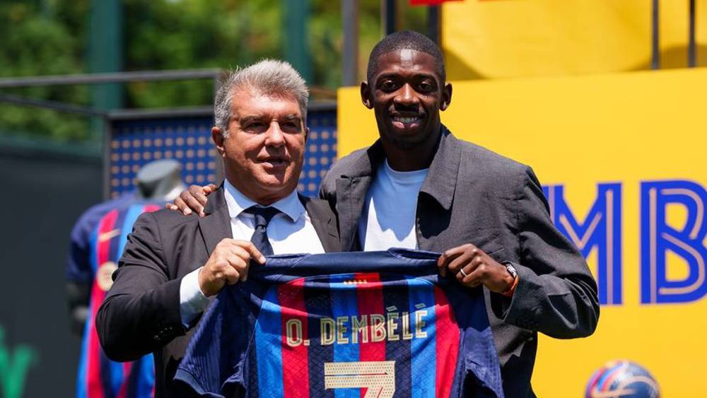 برشلونة يوقف مفاوضات تجديد عقد عثمان ديمبلي