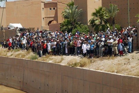 ولاية امن مراكش تكشف تفاصيل سقوط شخص بواد ايسيل