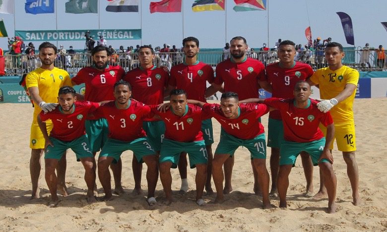 المنتخب المغربي إلى ربع نهائي كأس العرب لكرة القدم الشاطئية