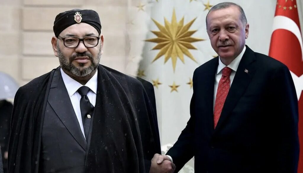 الملك محمد السادس يهنئ أردوغان ويشيد بالعلاقة بين البلدين