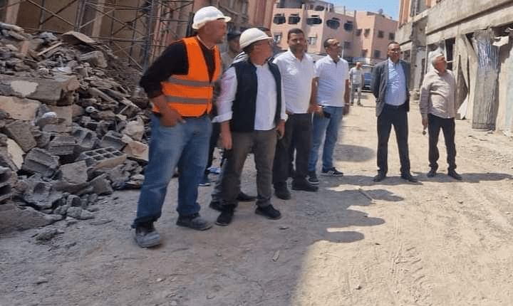 مراكش.. نكيل يتفقد أشغال تهيئة المركب التجاري سوق الربيع بمقاطعة سيدي يوسف بن علي