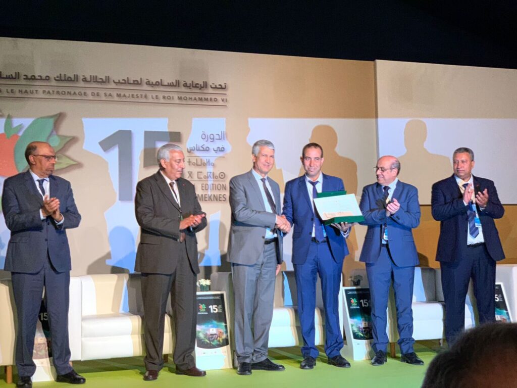 تتويج تعاونية البهجة بمجاط بالمركز الثاني وطنيا في جائزة الجودة لزيت الزيتون ومعصرة نور بجائزة الزيت القوي النكهة الثمرية في المعرض الدولي للفلاحة