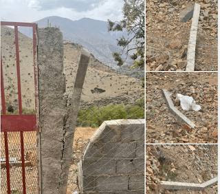 تخريب مقبرة بجماعة إيجوكاك مباشرة بعد إصلاحها