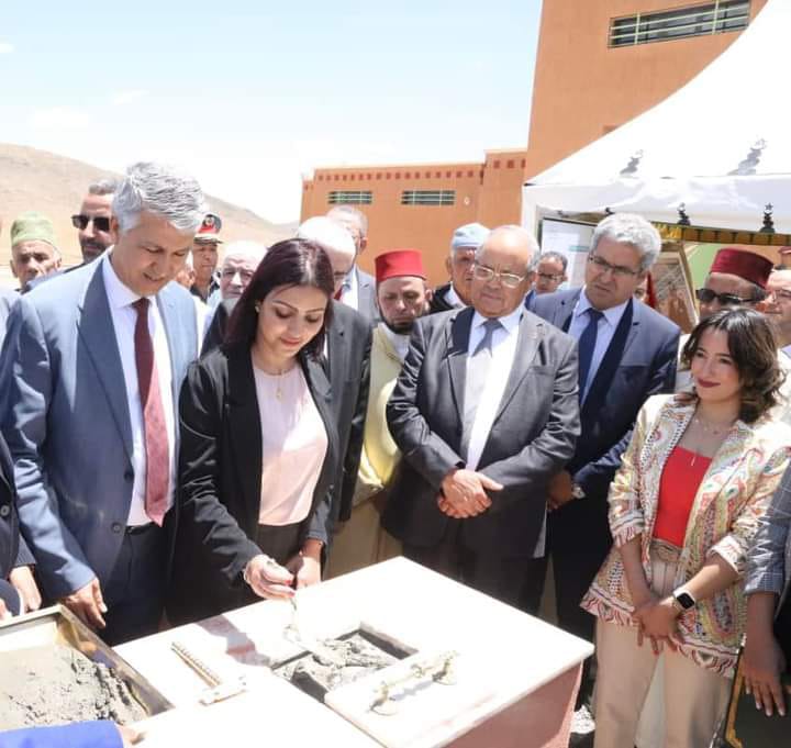 إيمان لماوي تواكب إنطلاقة مشاريع فلاحية تنموية بورزازات