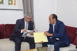 تويزي رئيس فريق البام بمجلس النواب يستقبل ممثلي الوكالة المغربية لتنمية الاستثمارات والصادرات