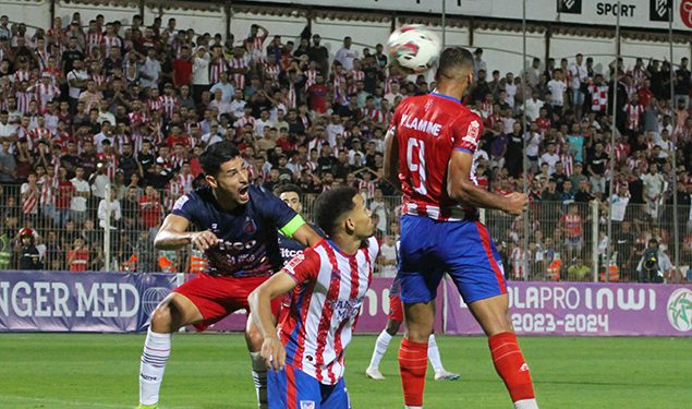 المغرب التطواني يتعادل مع ضيفه أولمبيك آسفي