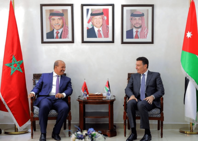 رئيس مجلس المستشارين يجري مباحثات مثمرة في الأردن لتعزيز العلاقات الثنائية