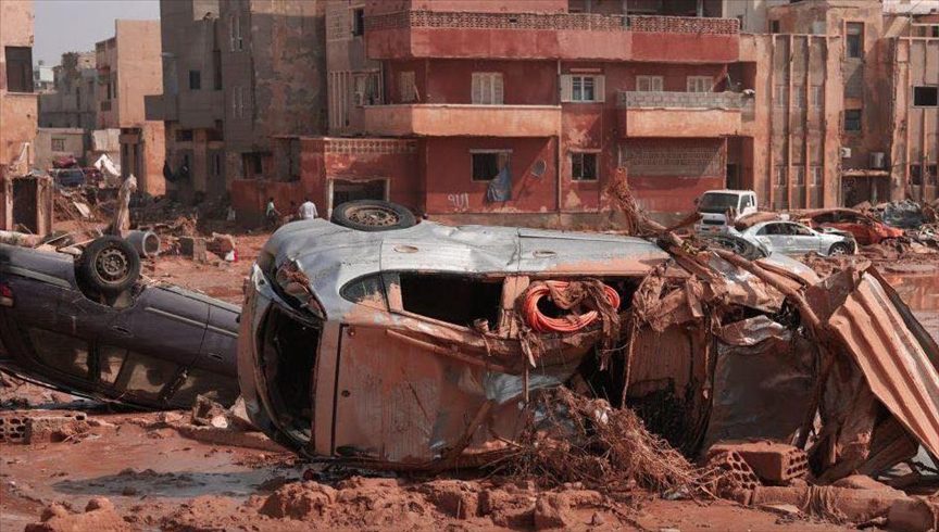 إعصار “دانيال” بليبيا: ارتفاع عدد الضحايا إلى 5800