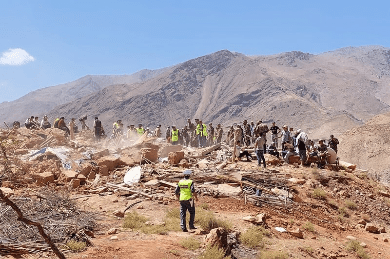 وفاة مواطن فرنسي وإصابة ثمانية في زلزال الحوز