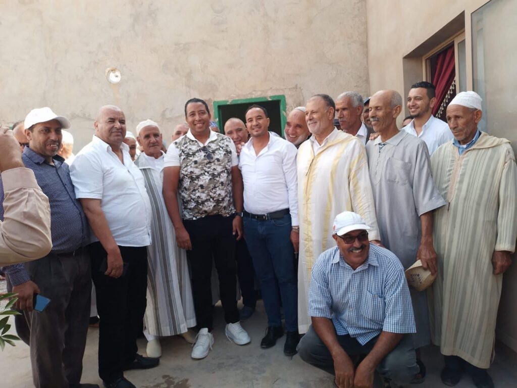 البرلماني طارق حنيش يقوم بزيارة ميدانية لجماعات الدائرة التشريعية “المنارة” +صور