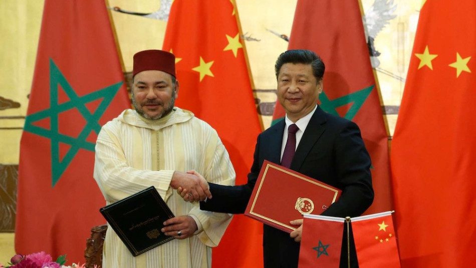 الملك محمد السادس يشيد بالشراكة الاستراتيجية التي تجمع المغرب والصين