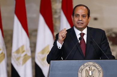 السيسي يعلن ترشحه للانتخابات الرئاسية المصرية