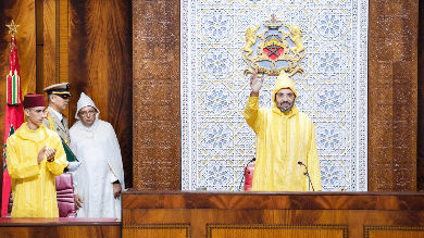 الملك محمد السادس يترأس افتتاح البرلمان