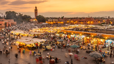 مراكش.. ثاني الوجهات المفضلة لدى الإسبان خلال العام 2024