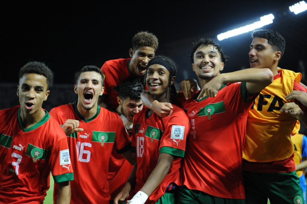 أشبال المغرب يبلغون ربع نهائي كأس العالم بفوزهم على ايران