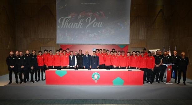 الجامعة الملكية المغربية لكرة القدم تقيم حفلا على شرف المنتخب الوطني لأقل من 17 سنة