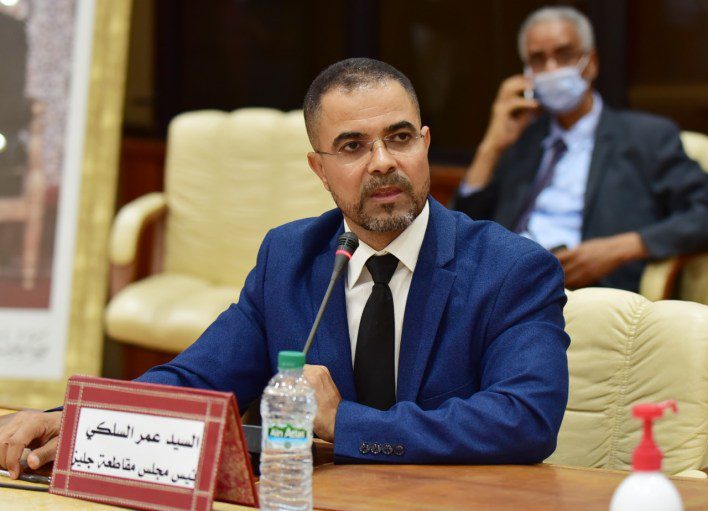 عمر سالكي رئيس مجلس مقاطعة جليز يهنئ جلالة الملك بمناسبة الذكرى 48 للمسيرة الخضراء المظفرة