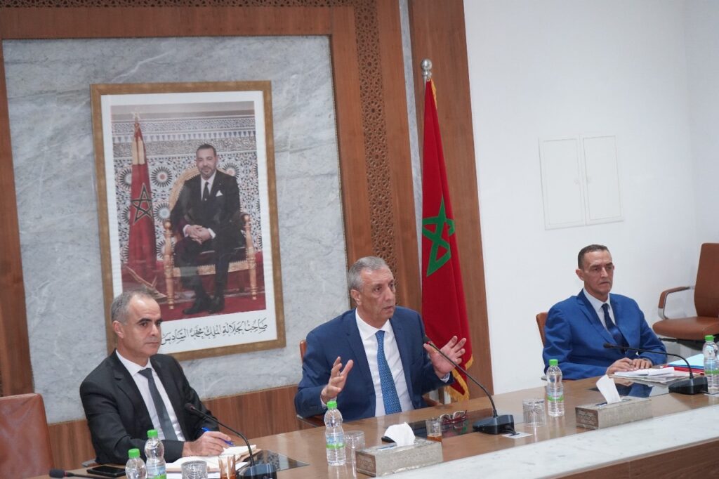 شوراق والي جهة مراكش آسفي يحدد خارطة طريق المصالح اللاممركزة الجهوية