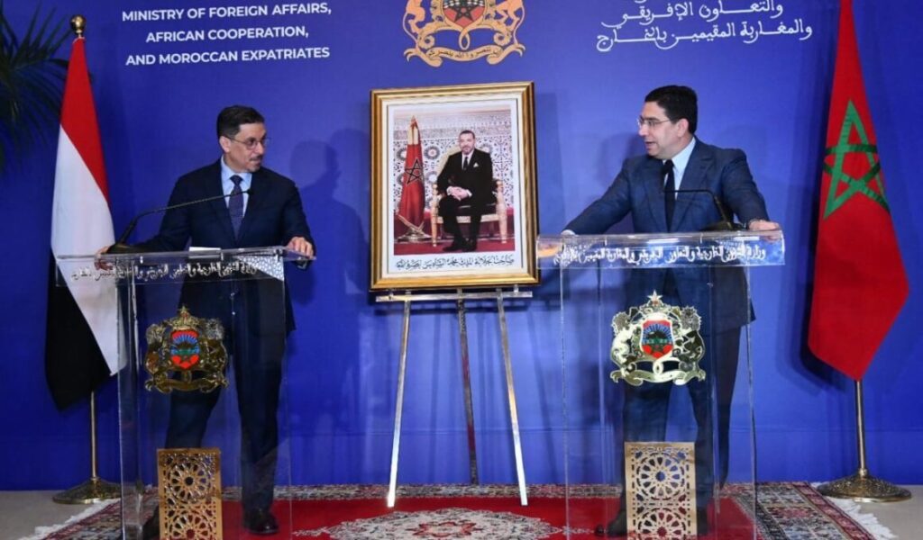 اليمن تجدد التأكيد على موقفها الثابت الداعم للوحدة الترابية للمملكة