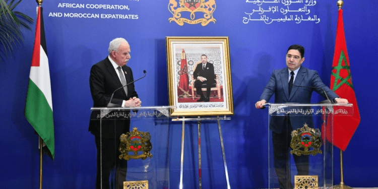 وزير خارجية فلسطين ينوه بالدور الكبير للملك محمد السادس بصفته رئيسا للجنة القدس للحفاظ على الوجود الفلسطيني بالمدينة المقدسة