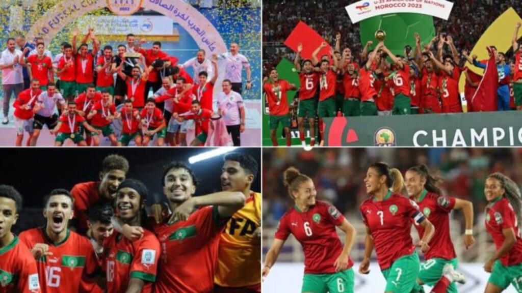 2023.. عام الاستحقاق الرياضي المغربي وسنة الإنجازات الاستثنائية