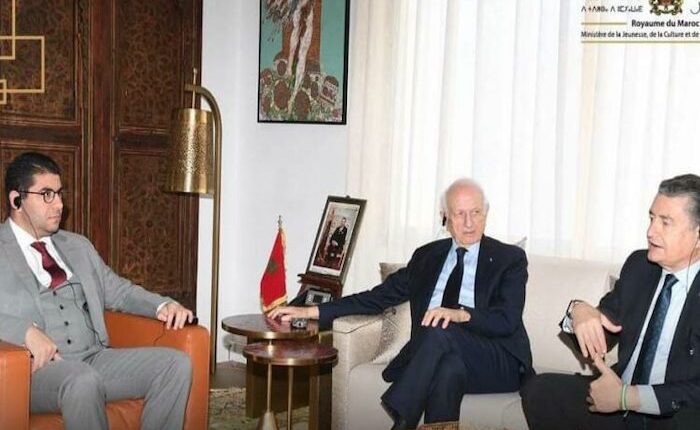 الوزير محمد المهدي بنسعيد يستقبل نائب رئيس الحكومة المحلية للأندلس