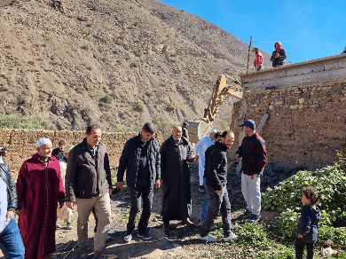 الكراب وأمهير يقودان لقاءات تواصلية مع الساكنة الجبلية المتضررة من الزلزال لتنزيل برنامج إعادة الإسكان ويؤكدان الحرص على تجويد العملية
