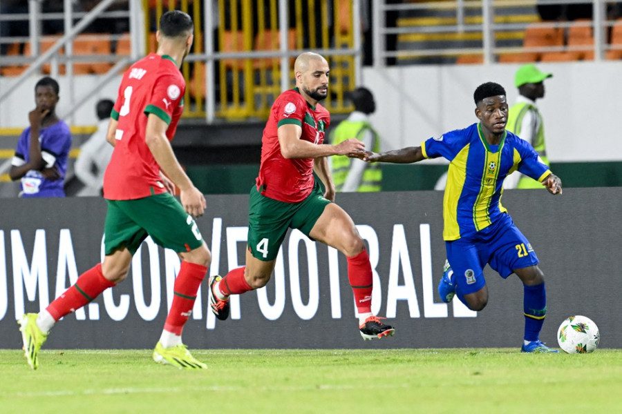 أمرابط بعد الفوز على تنزانيا: المباراة كانت صعبة