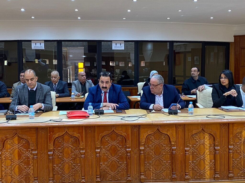 وضعية القطاع الصحي ضمن محور اشغال الدورة العادية لمجلس مقاطعة المنارة لشهر يناير