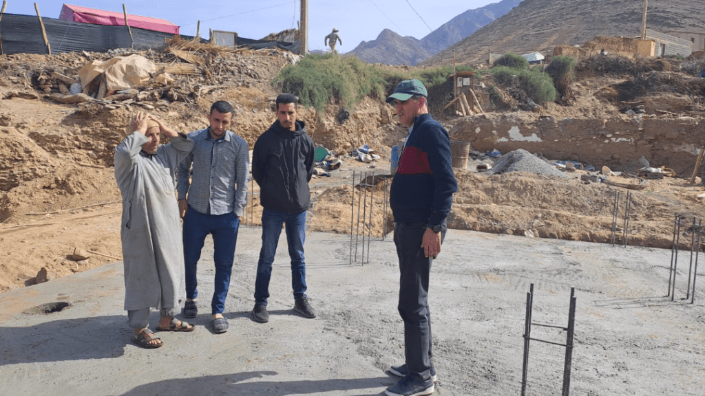 الكراب عامل اقليم شيشاوة يواصل زياراته الميدانية لأوراش إعادة بناء المنازل المتضررة من الزلزال